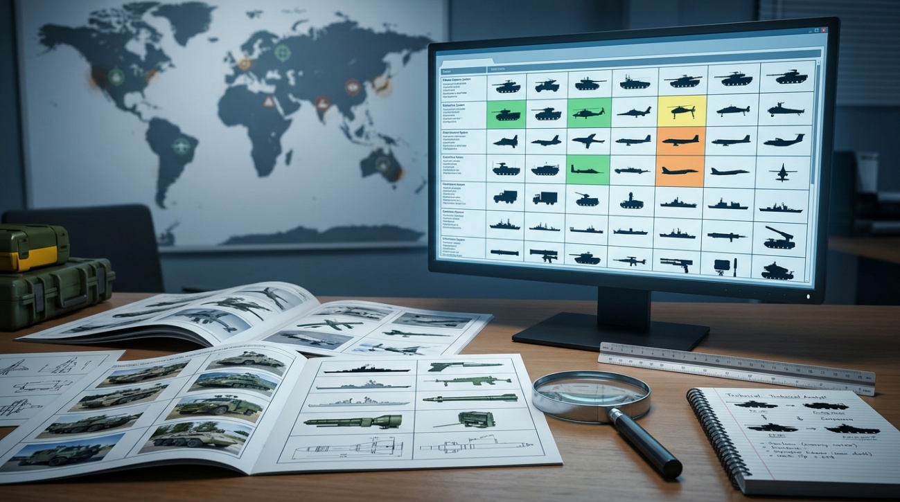 Curso de Analista de Reconocimiento e Identificación de Material Militar