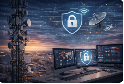 Seguridad de telecomunicaciones