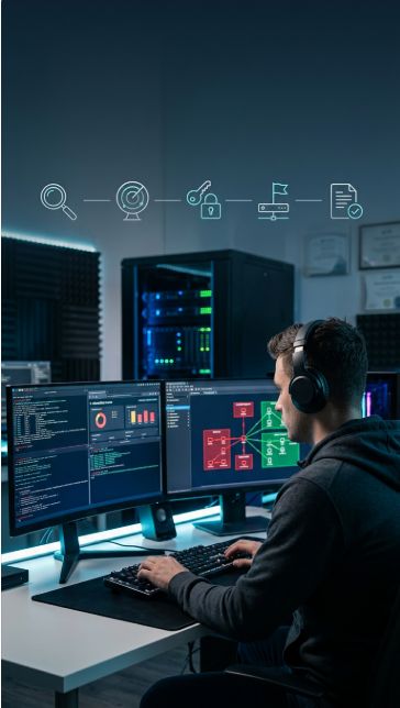 Pentester certificado (ethical hacker avanzado)